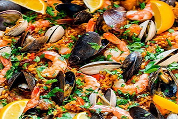 Seafood Paella